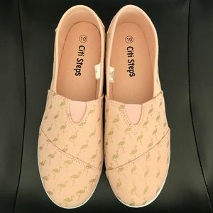 Pink Canvas Shoes